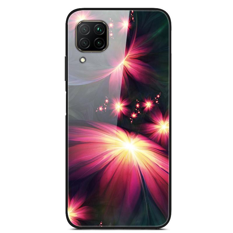 Luxury Cover Case for Huawei P40 Lite Tempered Glass Cover for Huawei P40 Lite E Phone Case for Huawei P 40 Lite Coque P40Lite E