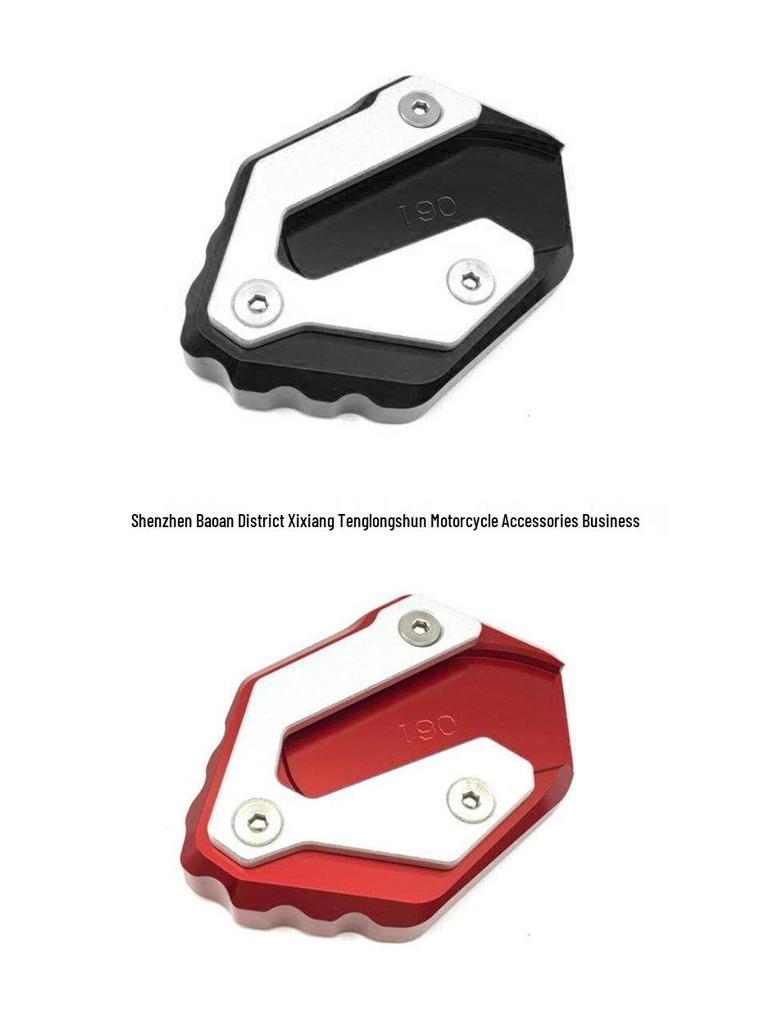 Yamaha MT-07 XSR700 Foot Stand Enlarged Kickstand Pad