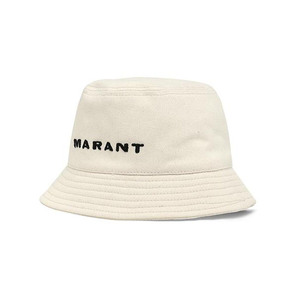 Isabel Marant CU001XHA A2C04J ECBK HALEY Hailey Logo Embroidered Unisex Bucket Hat