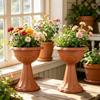 With Drainage Holes Goblet-shaped Ring Resin 23 Cm 1 Pc
