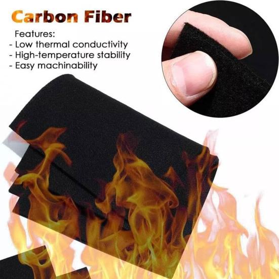 20/30/50CM Fireproof Welding Blanket Heat Resistant Up To 1800 Degree Fahrenheit Fireproof Tarp Heavy Duty Grill Stove Firpit Soldering Welders Flame