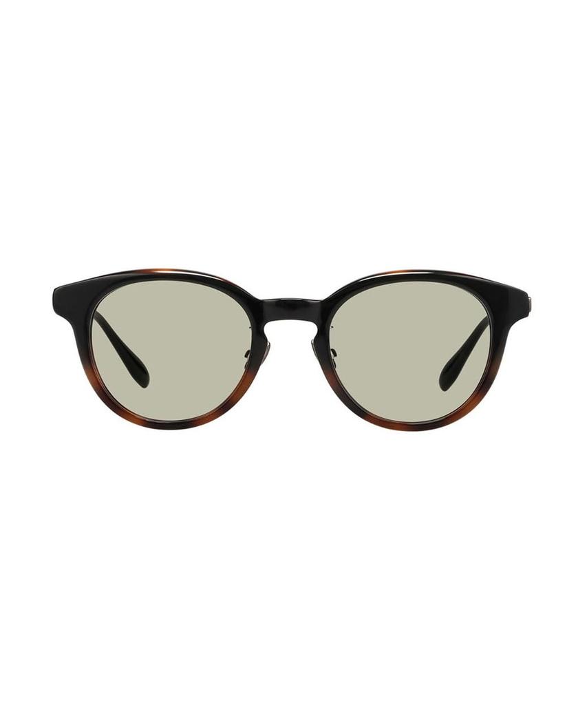 Солнцезащитные очки типа Boston REMASTER INNERLABEL модный деловой нос [Zoff] (черный (градация)) Унисекс, легкий, титановый, стильный, костюм,