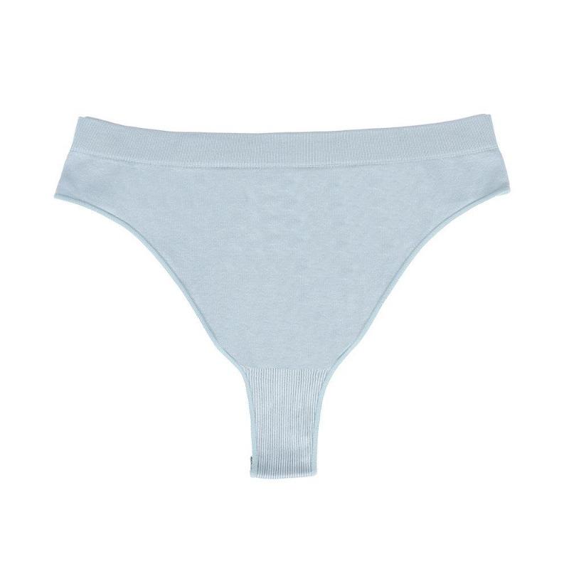 Seamless Underwear Women Solid Color Sexy Thong High-waisted Underwear for Women