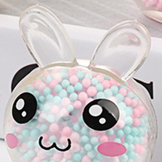 6 шт. Игрушка для снятия стресса Пасхальный кролик Шарики для снятия стресса Веселый сжимаемый кролик