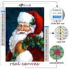 Популярная 5D Diy вышивка крестиком Рождественская елка Санта-Снеговик картина полная дрель набор для вышивки крестиком настенная наклейка домашний декор