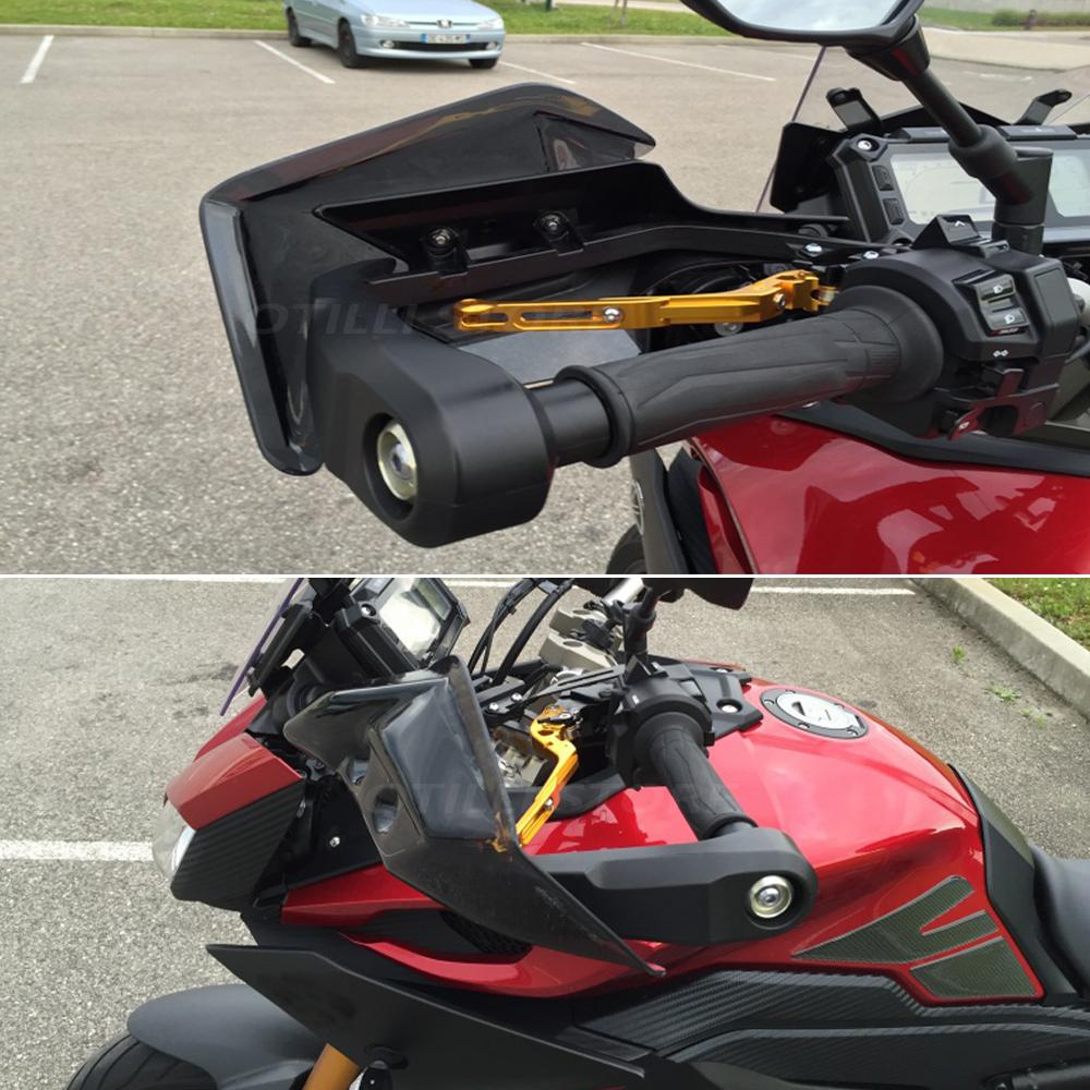 New 2014 2015 2016 2017 Handguard Extensions Hand Wind Shield Protector Guard For Yamaha Tracer 900 / 9 MT09 MT 09 TRACER 9