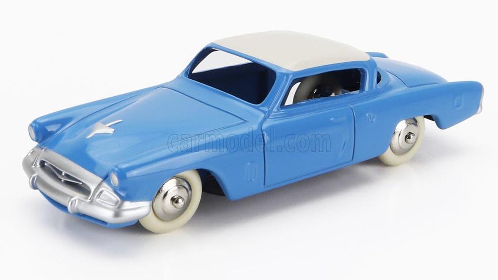 DINKY TOYS scale Dinky Studebaker Commander 1953 Blue Reproduction Diecast Model Car 1/43