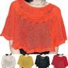 Solid Color Knit Cover Hollow Design Warm Scarves Fashion Knitted Shawl  Korean Style