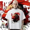 Футболка Fish Japanese Tee Oversize с круглым вырезом, одежда в стиле хип-хоп, мужские летние футболки с принтом, модная уличная свободная рубашка