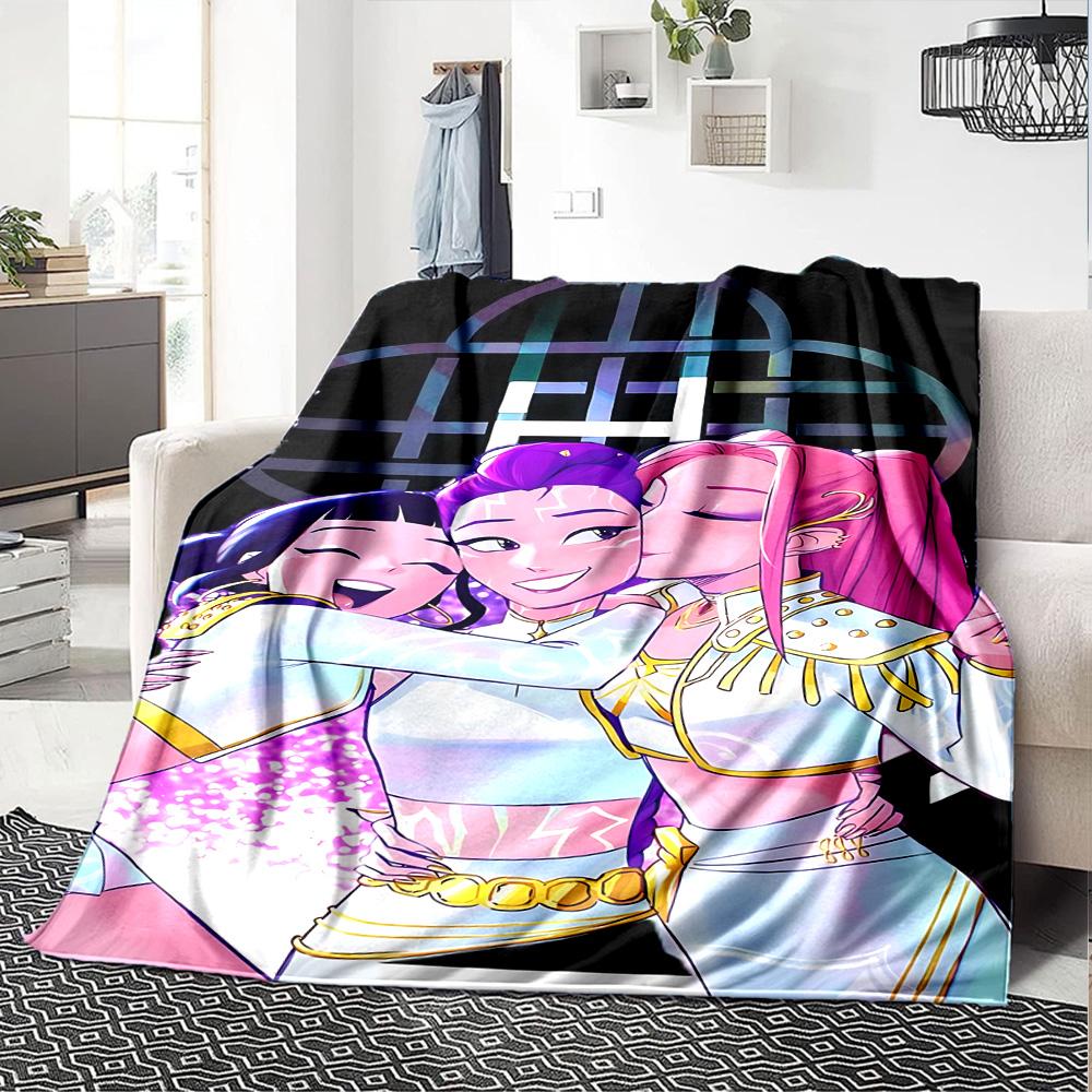 Unity Friendship Flannel Blanket Super Soft Warm Cozy Blanket For Sofa Bed Office Travel Allseason Home Decor Gift