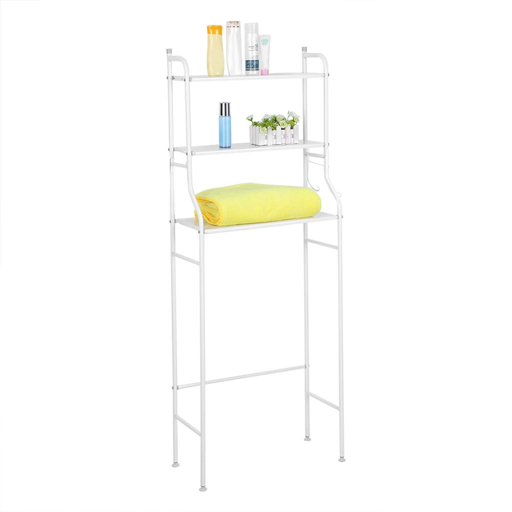 3-х уровневая железная полка для хранения туалетных полотенец, органайзер на полке в ванной комнате