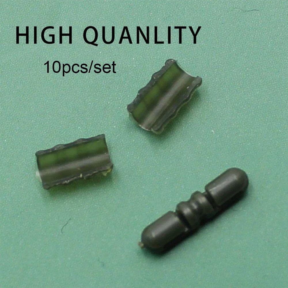 Carp Tackle Equipment Terminal Bead Fishing Rigs Connector Bead Fishing Feeder Line Holder Trough