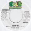 7inch Record EDI FITZROY / RICHIE SPICE - Easy Ride / That's Life NONE Crib Entertainm Jamaica Reggae, Ska & Dub Used