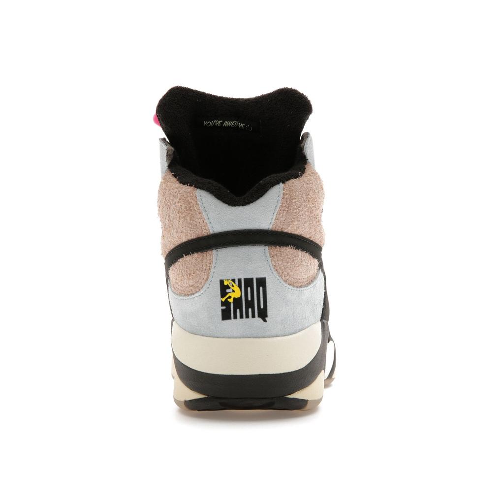 Smiley x Reebok Shaq Attaq 50-летие Мужские кроссовки Черный Основной черный Мечтательный синий GX2250