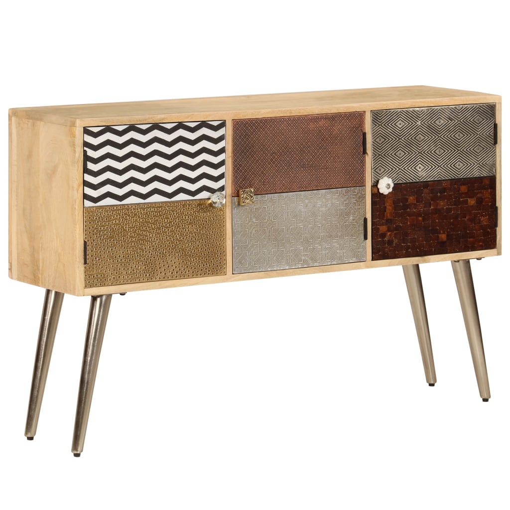 Sideboard 120 x 30 x 75 cm Solid Mango Wood