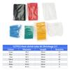 127-328pcs Heat Shrink Wrapping Kit Thermoresistant Tube Heat Shrink Tubing Electrical Connection Wire Cable Insulation Sleeving