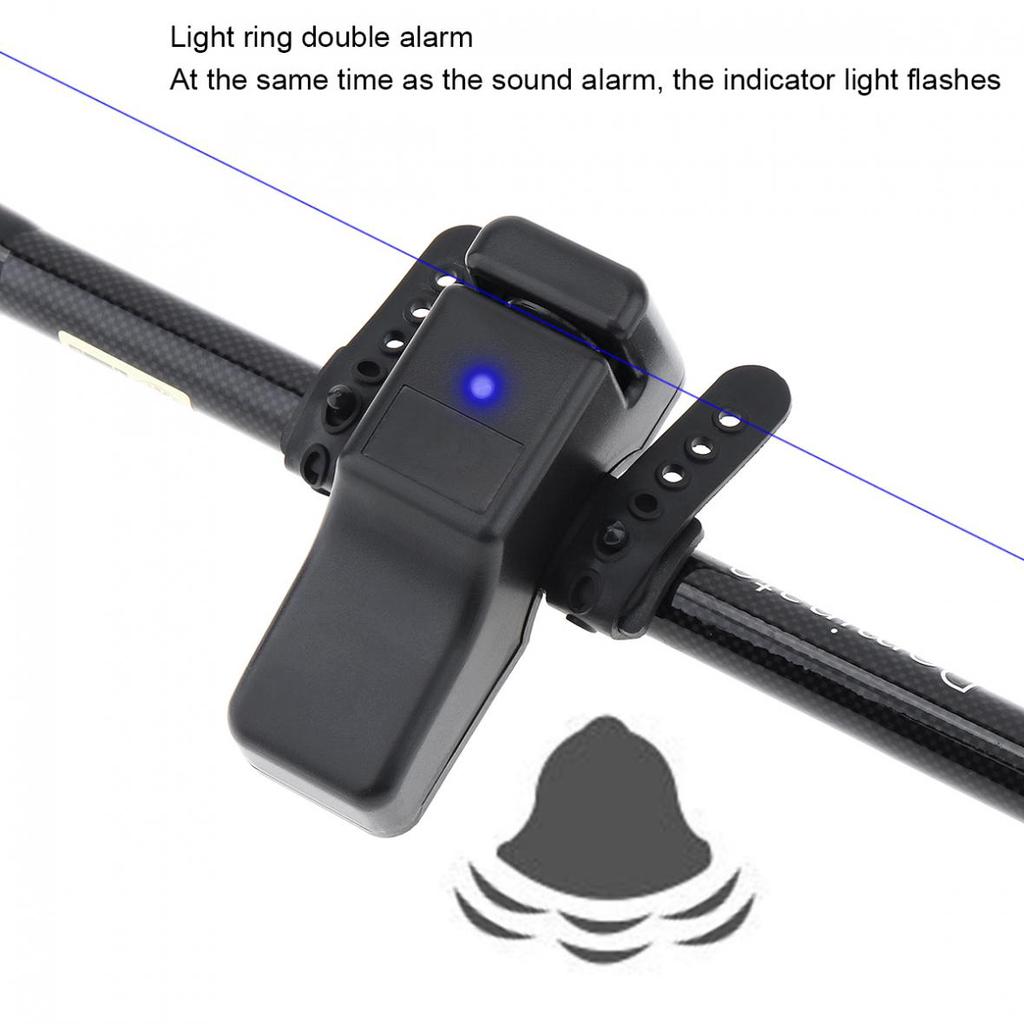 LED Fishing Bite Alarm Carp Fishing Bell Alert Indicator Banding Fishing Accessories