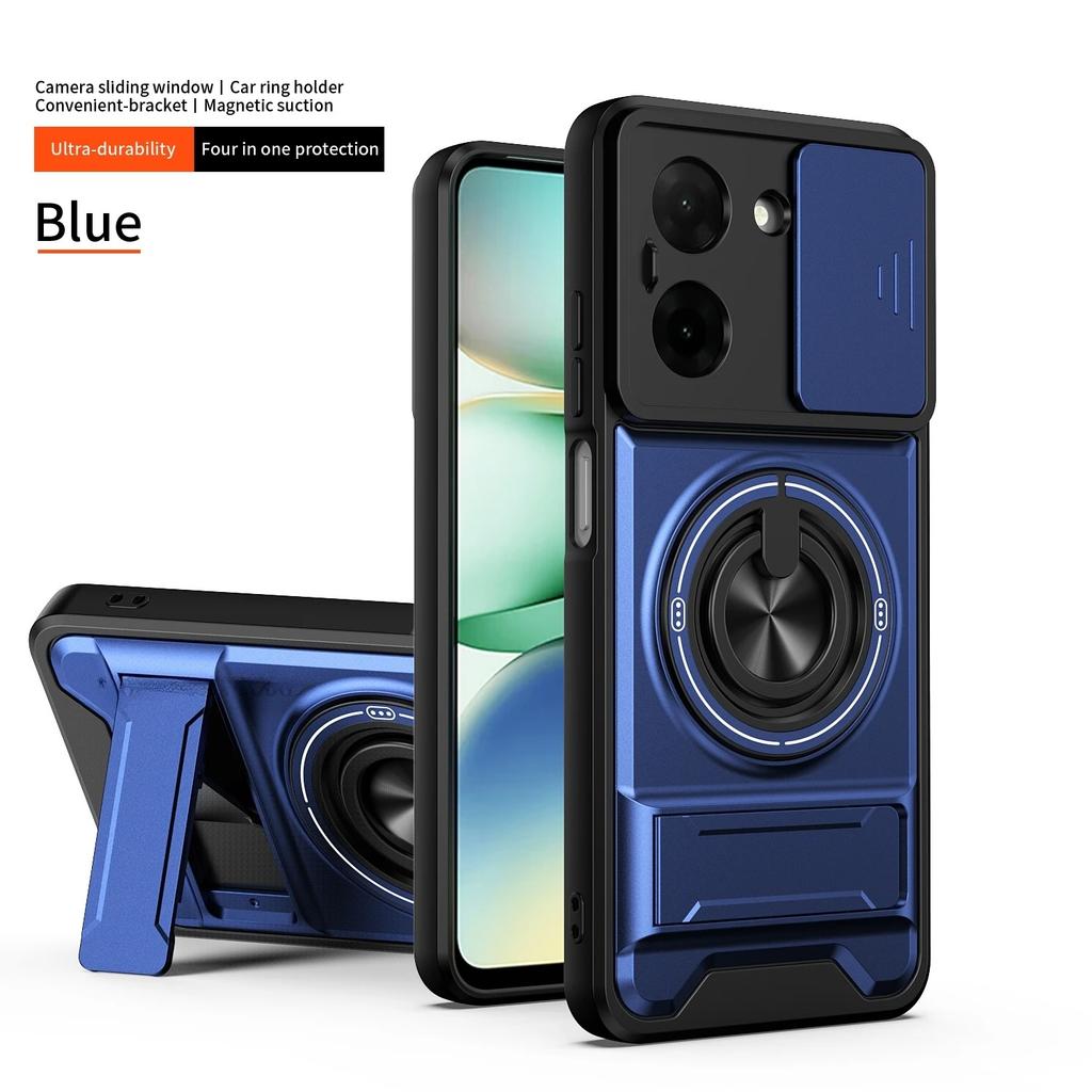 Прочный чехол-броня из ПК+ТПУ для Xiaomi Poco X8 Pro Max X7 F8 Ultra F7 M8 M7 Pro Слайдер для камеры Защитная крышка с амортизацией