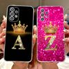 Чехол для Samsung Galaxy A52 A52s A72 5G Новый чехол с буквами и короной Мягкий силиконовый чехол для телефона для Samsung A52 A 52 s Galaxy A72