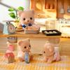 Кукла Sylvanian Families Медведь ST Mark Сертификация Возраст Игрушка Кукольный домик Sylvanian Families EPOCH [Biscuit Twins] Ku-70 3+