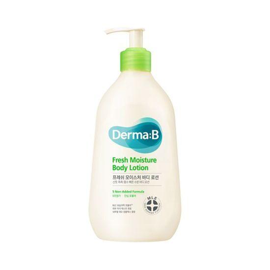Derma B Fresh Moisture Body Lotion 500ml+500ml Double Plan/Single Product
