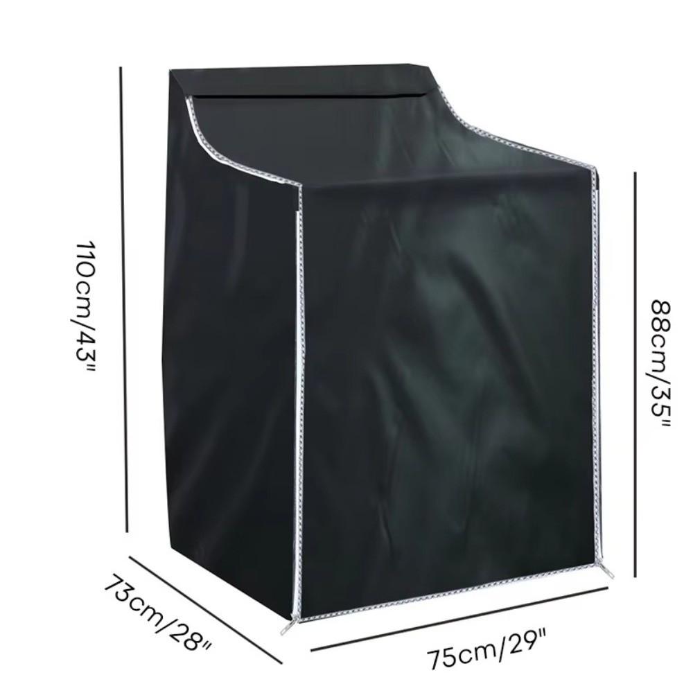 Dust-proof Washer Dryer Cover Waterproof Drying Machine Cover Washing Machine Cover Universal Fit