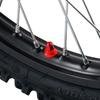 DIRTFREAK F7470 Air Valve Mud Guard, Black 2-Pack, Anti-puncture, Low Pressure Driving, Valve Root