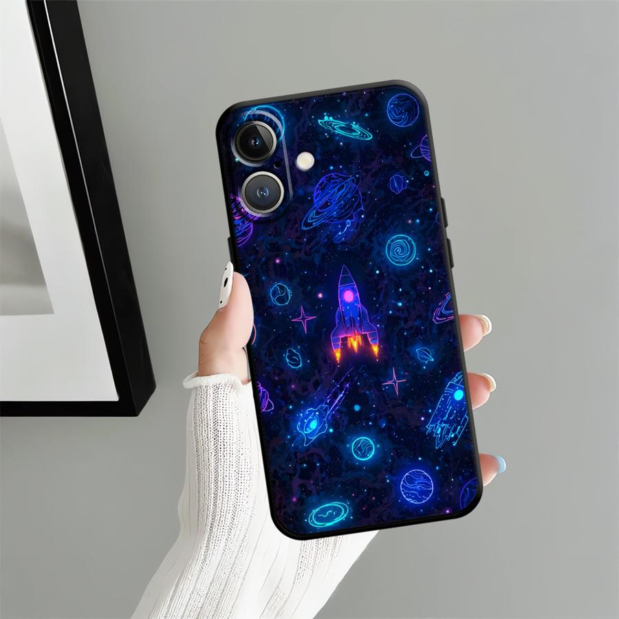 Чехол для телефона 'Планета Вселенной' для Apple iPhone 11 13 XR XS MAX 16 12 14 17 Pro Max Air 15 Pro 7 8 Funda Чехол для телефона