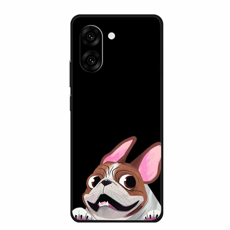 Black Silicone Case For OnePlus Nord CE5 Case One Plus Nord CE 5 Cartoon Cat Soft Back Cover For OnePlus Ace 5 Racing Phone Case