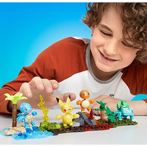 MEGA Pokemon Kanto Region Team [Количество деталей 130] [6 лет и старше] HFG05