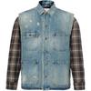 Gucci Джинсовая куртка мужская светло-синяя 713245-XDB4H-4452