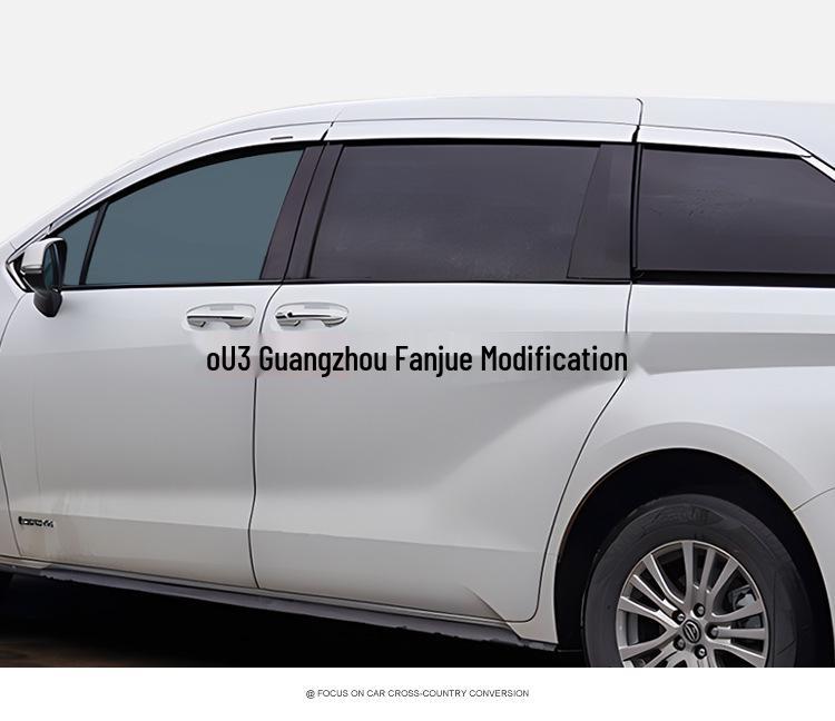 Suitable Electroplated Rain Guards & Window Visor Strips for 2021 Toyota Sienna