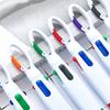 1pcs Press Type Carabiner Buckle Pen Plastic Neutral Pen Portable Ballpoint Pen  Students