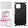 apgo Protective Skin Sticker for the Back+sides Compatible with Xiaomi Mi 11 Lite, Full Wrap Film, Foil, Vinyl - Pattern Black Honeycomb