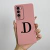 Чехол для Tecno Camon 18 Чехол для телефона Tecno Camon 18P Camon 18T CH6 CH7n Милые Заглавные Буквы Квадратный Силиконовый Ударопрочный Задний Чехол