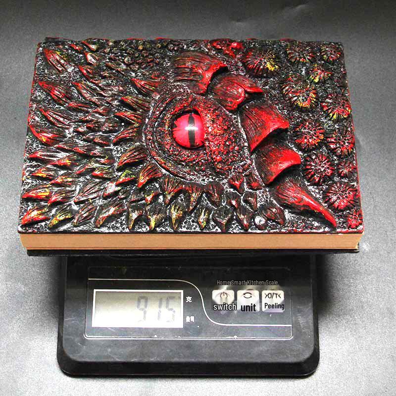 Независимый сайт Резиновая анимированная книга-орнамент «Глаз дьявола» с драконом