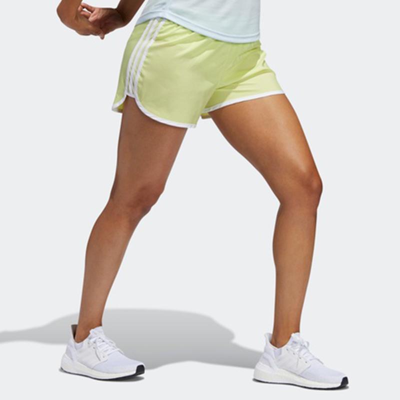 Adidas M20 Running Shorts Women Bottoms Light-Yellow FL7825
