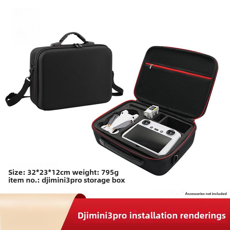 Protective EVA Drone Carry Case Foam Holder Bag for Dji Mini 3 Pro Organizer Drone Accessories Cable Charger Custom PU Nylon Bag