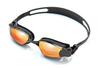 Sibling Swimming Goggles for Wide Field of Professional Adjustable 3 Sizes of Nose One Size Fits Underwater Goggles Adults, 180° View, Anti-Fog/UV