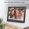 Andoer 10.1 Inch Digital Photo Frame Desktop Electronic Album 1280*800 IPS Screen Supports Photo/ Video/ Music/ Clock/ Calendar Function