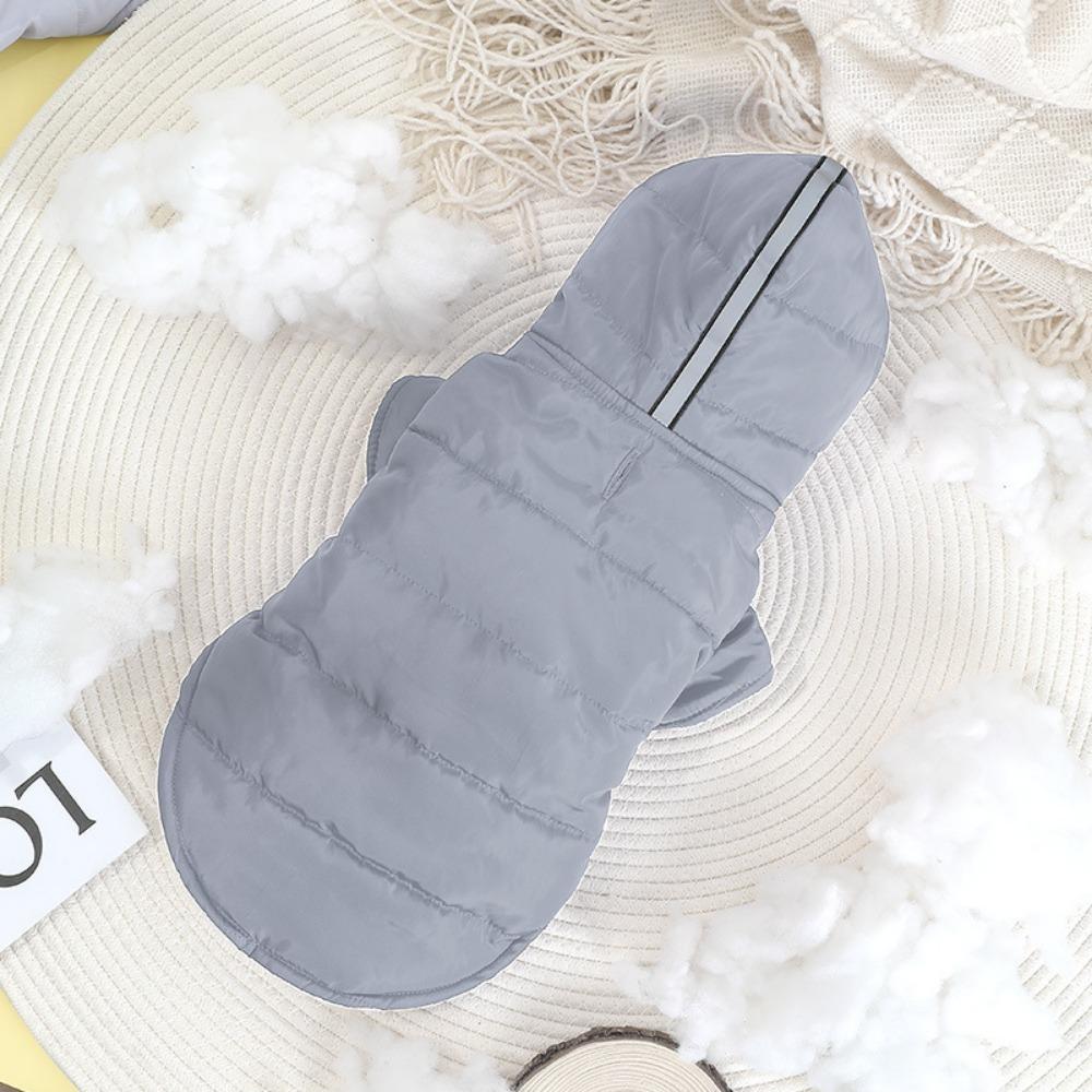 Одежда для питомцев зимняя одежда, одежда для собак осень-зима новые пуховики, ветрозащитная одежда с капюшоном для щенков, холодостойкая теплоизоляционная одежда