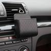 1pc Car Storage Bag Car Air Outlet Debris Bag For Mobile Phone Key Sunglasses Vent Dashboard Tidy Hanging Leather Organizer Box