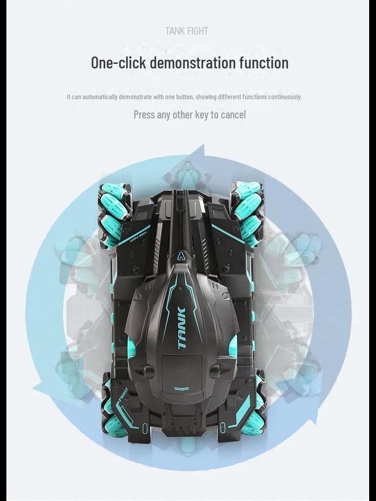 Игрушка-танк с дистанционным управлением Douyin с датчиком жестов