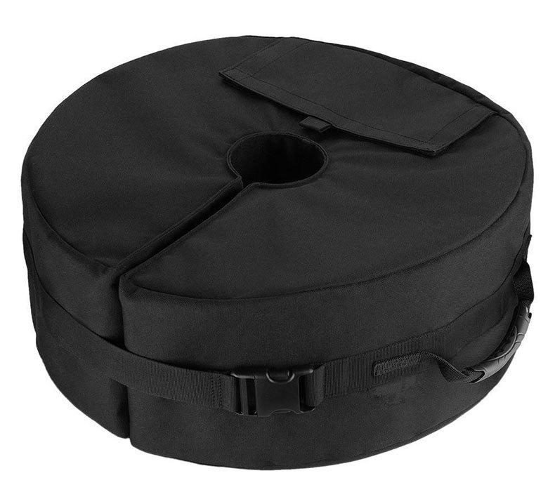 Portable Outdoor Umbrella Base Sandbag - Round & Stabilizing Tent Weight