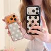 Противоударный чехол с зеркальной точкой и закругленными краями для iPhone 14/13/Pro Max.