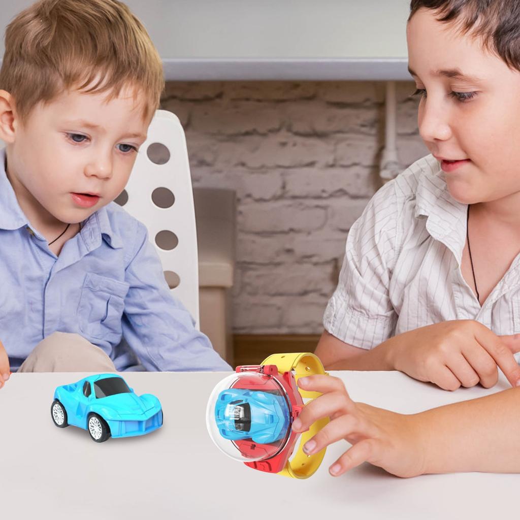 Детские часы с дистанционным управлением, автомобиль с электрическим сплавом, взаимодействие родителей и детей, 2.4G, гоночная игрушка с дистанционным управлением