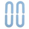 Подкладки под подковы 100 шт. Оборудование для мастерской Ручные инструменты
