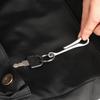 2 Pcs Stainless Steel Keychain Pocket Clip Portable Hanging Buckle Key Rings Holder Waist Clip for Men Women Durable