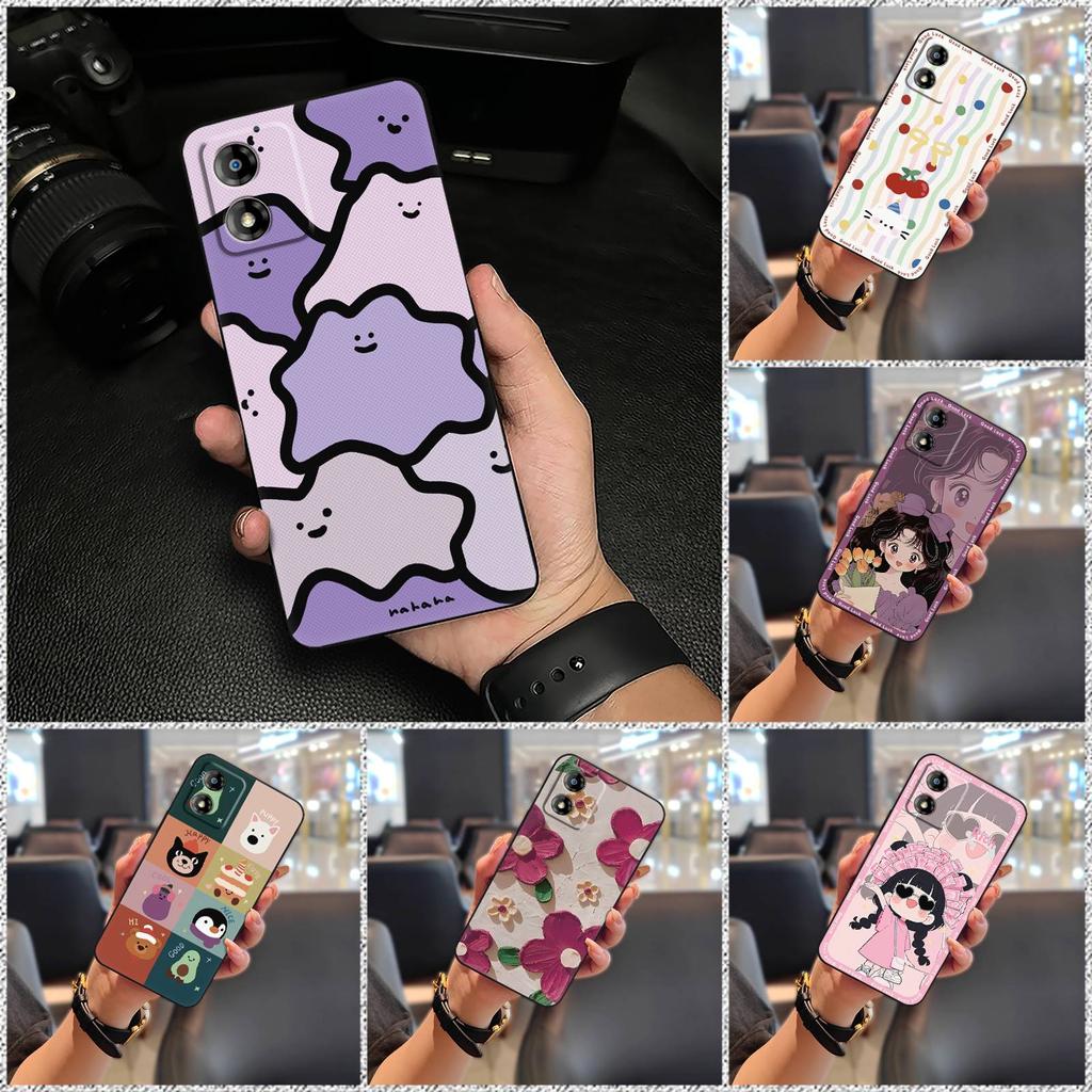 Shockproof TPU Phone Case For MOTO E13 Cute Soft Case Animals Anti-knock Back Cover Fashion Design Full Wrap Phone Pouch