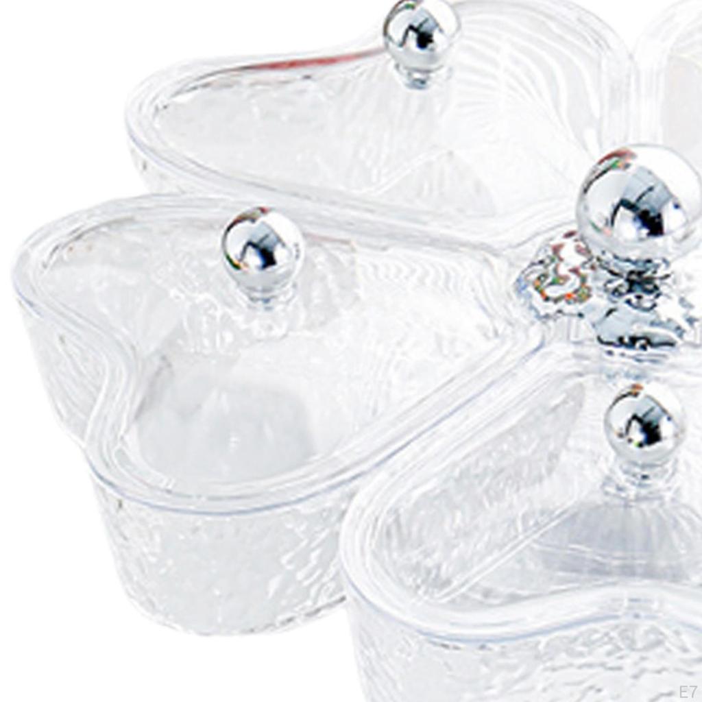 360° Rotating Tray for Dried Fruits and Candy Storage